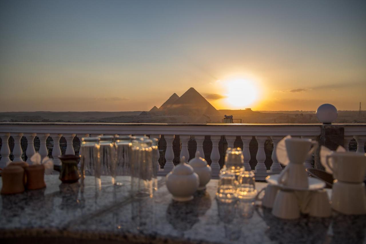 Heru Pyramids View Hotel Kairo Exterior foto